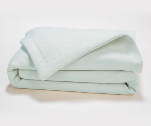 French Terry Baby Blanket (Mint)